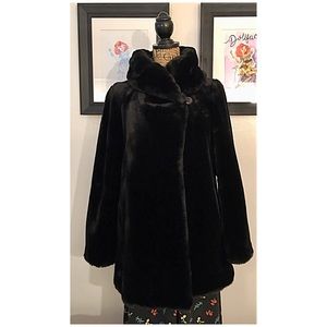 Jones New York Faux Fur Jacket